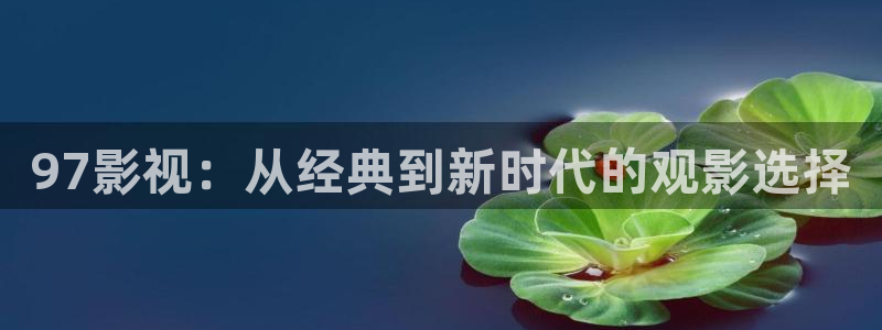 可可影视中国：97影视：从经典到新时代的观影选择