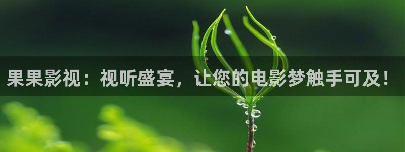 可可影视老版本：果果影视：视听盛宴，让您的电影梦触手可及！